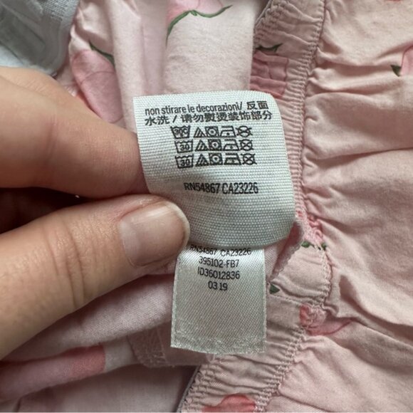 Victorias Secret Pink | Flannel Sleep Boxy Shorts Vanilla Peach | Size Small - Picture 5 of 9